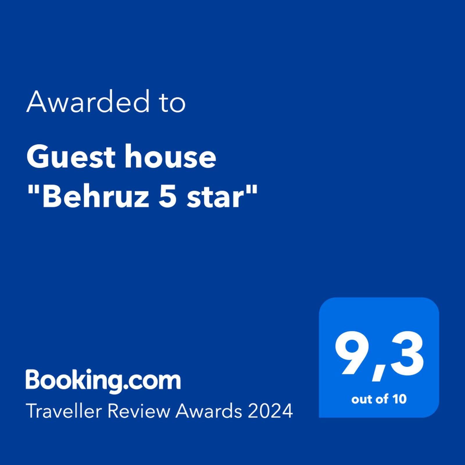 Guest House "Behruz 5 Star" Самарканд Екстериор снимка